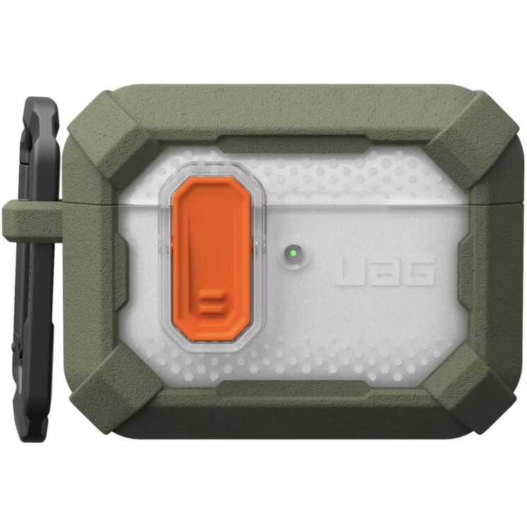 Защитный чехол URBAN ARMOR GEAR Plasma Series для AirPods Pro 3 (104132117272) - Olive: фото 3 из 8