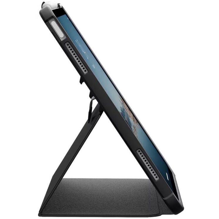 Захисний чохол URBAN ARMOR GEAR Plyo LT для iPad Air 13 M4/M3/M2 (2026/2025/2024) - Ice / Black: фото 7 з 9