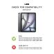 Захисний чохол URBAN ARMOR GEAR Plyo LT для iPad Air 13 M4/M3/M2 (2026/2025/2024) - Ice / Black (362020IB). Фото 9 з 9