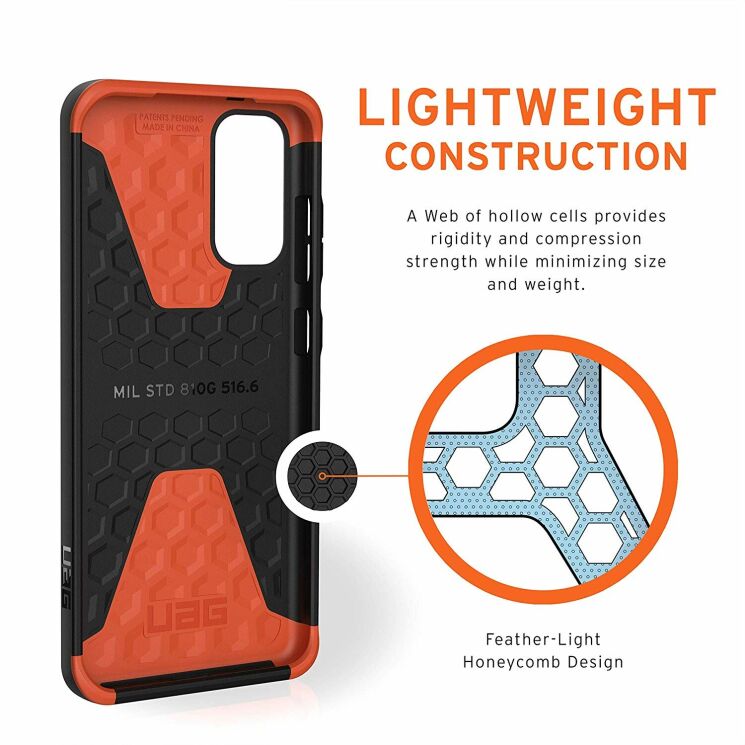 Захисний чохол URBAN ARMOR GEAR (UAG) Civilian для Samsung Galaxy S20 Plus (G985) - Olive Drab: фото 8 з 8