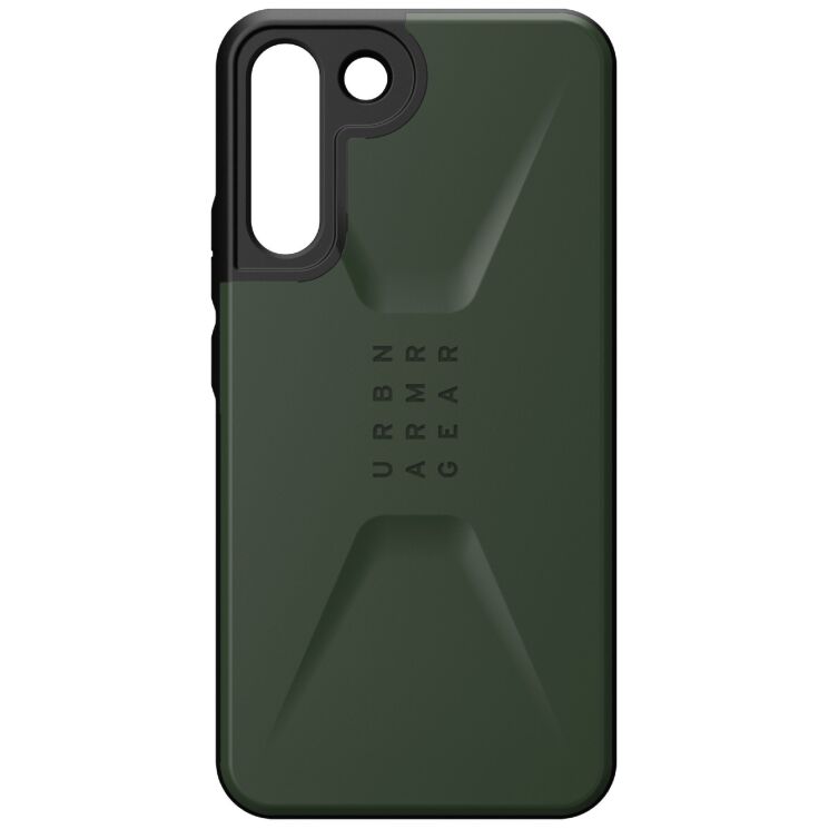 Захисний чохол URBAN ARMOR GEAR (UAG) Civilian для Samsung Galaxy S22 Plus (S906) - Olive: фото 7 з 12
