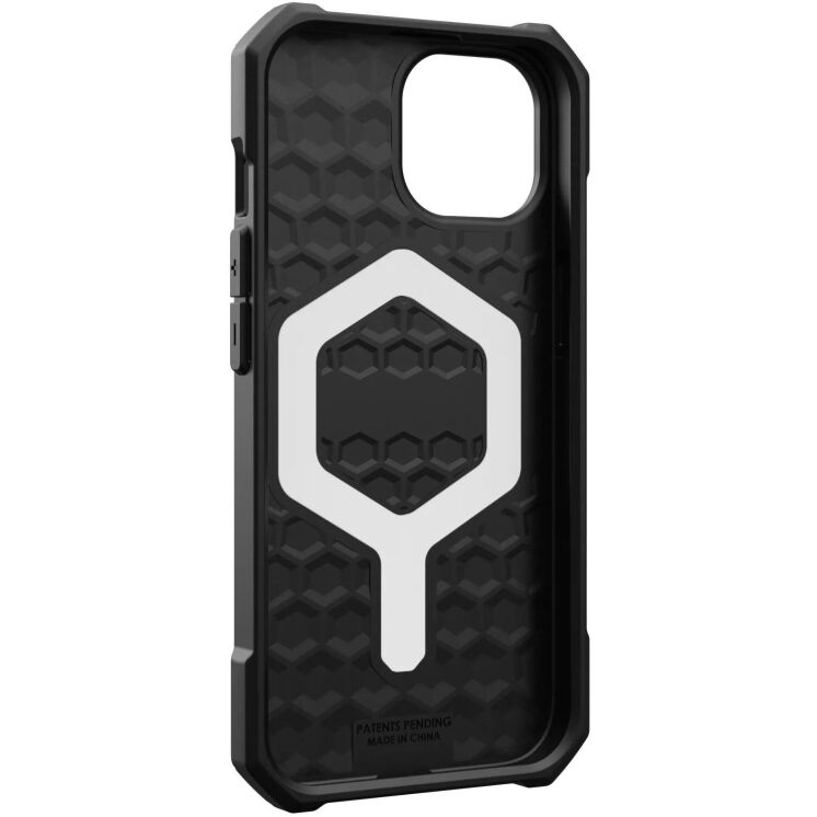 Защитный чехол URBAN ARMOR GEAR (UAG) Essential Armor MagSafe для Apple iPhone 15 - Black: фото 8 из 10
