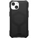 Защитный чехол URBAN ARMOR GEAR (UAG) Essential Armor MagSafe для Apple iPhone 15 - Black (339916B). Фото 1 из 10