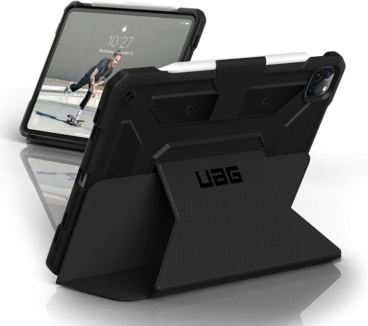 Защитный чехол URBAN ARMOR GEAR (UAG) Metropolis для iPad Pro 12.9 (2020) - Black: фото 1 из 9