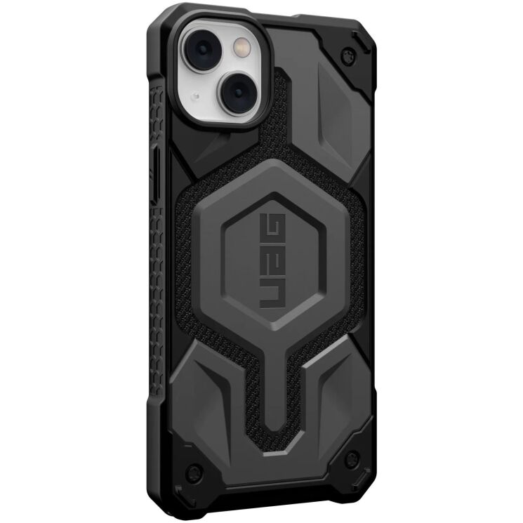 Защитный чехол URBAN ARMOR GEAR (UAG) Monarch Pro MagSafe для Apple iPhone 14 Plus - Silver: фото 2 из 9