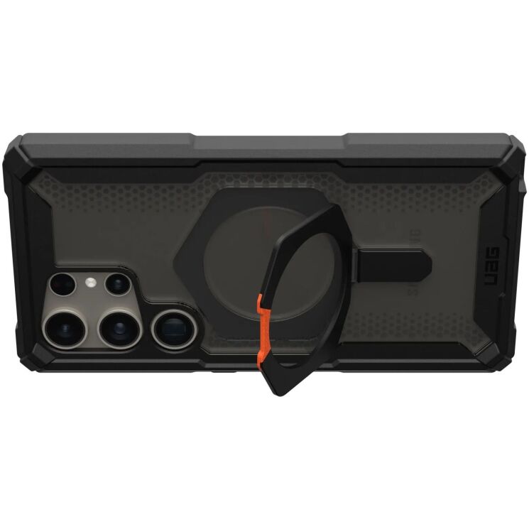 Защитный чехол URBAN ARMOR GEAR (UAG) Plasma XTE для Samsung Galaxy S24 Ultra (S928) - Black / Orange: фото 4 из 11