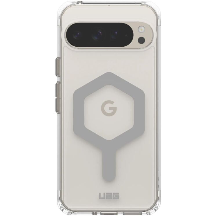 Защитный чехол URBAN ARMOR GEAR (UAG) Plyo MagSafe для Google Pixel 9 Pro XL - Ice / Silver: фото 1 из 15
