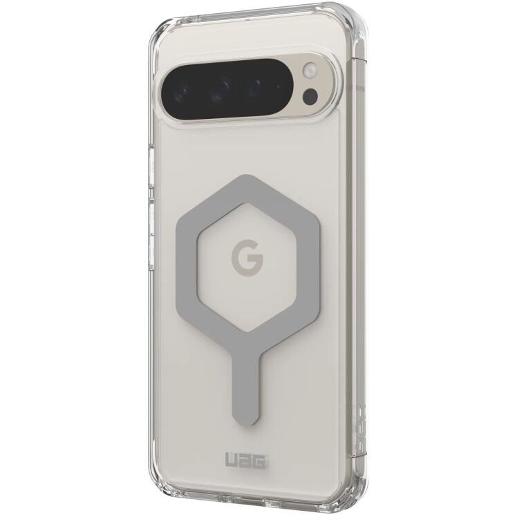 Защитный чехол URBAN ARMOR GEAR (UAG) Plyo MagSafe для Google Pixel 9 Pro XL - Ice / Silver: фото 2 из 15