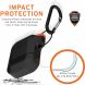 Защитный чехол URBAN ARMOR GEAR (UAG) Silicone для Apple AirPods 1 / 2 - Black/Orange (204515BO). Фото 11 из 14