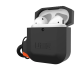Защитный чехол URBAN ARMOR GEAR (UAG) Silicone для Apple AirPods 1 / 2 - Black/Orange (204515BO). Фото 6 из 14