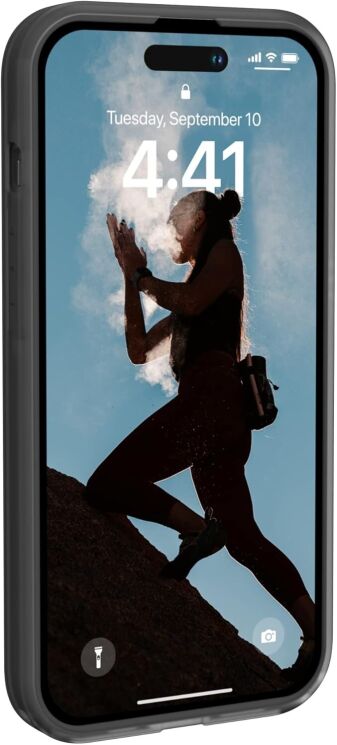 Защитный чехол URBAN ARMOR GEAR (UAG) [U] Lucent 2.0 Magsafe для Apple iPhone 14 Pro (114078314040) - Black: фото 2 из 7