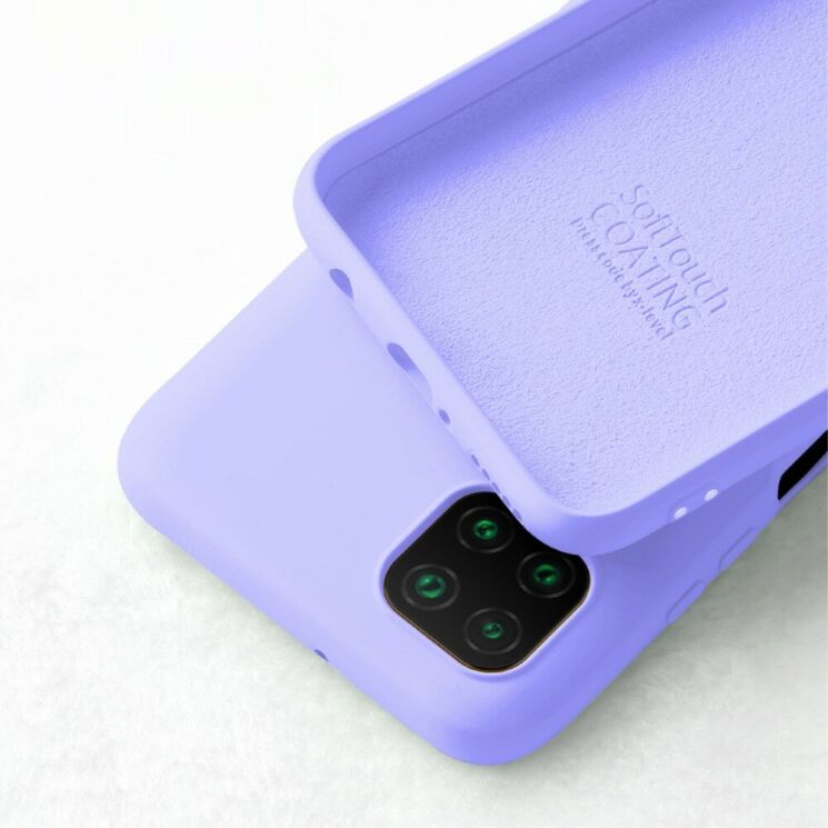 Захисний чохол X-LEVEL Delicate Silicone для Huawei P40 Lite - Purple: фото 1 з 1