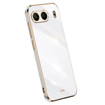 Защитный чехол XINLI Porcelain Design для OnePlus Nord 4 - White: фото 1 из 17