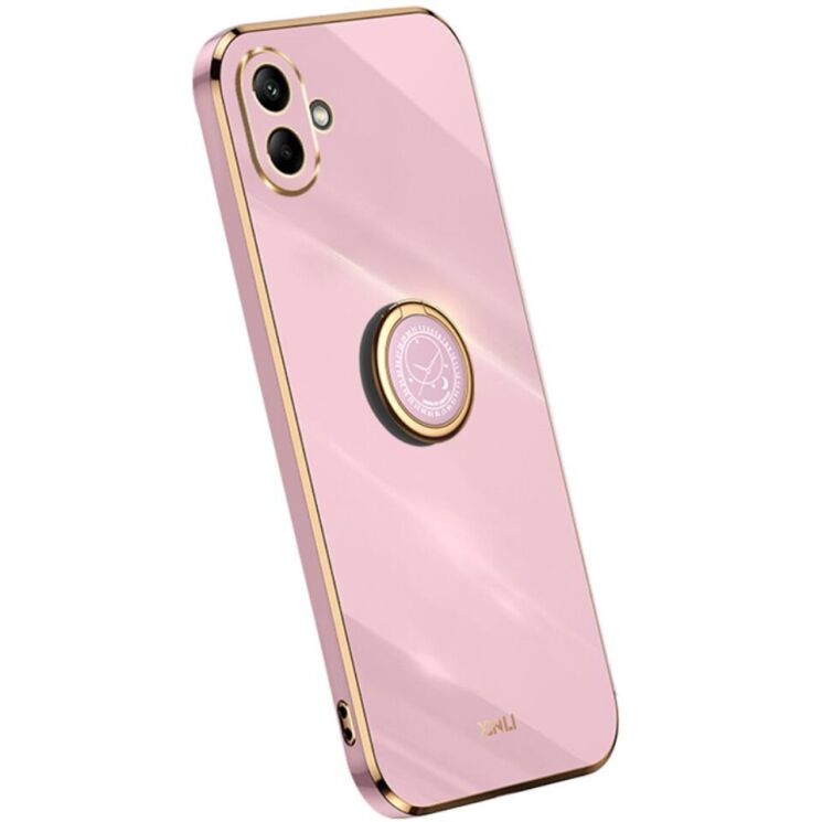 Защитный чехол XINLI Porcelain Ring для Samsung Galaxy A06 (A065) - Purple: фото 1 из 5