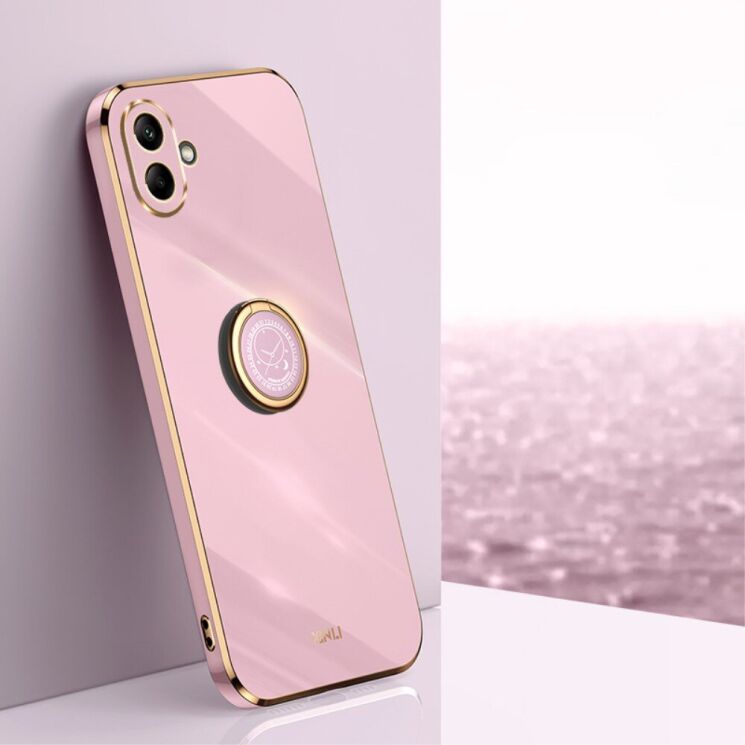 Защитный чехол XINLI Porcelain Ring для Samsung Galaxy A06 (A065) - Purple: фото 2 из 5