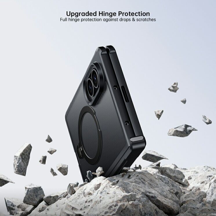 Защитный чехол XUNDD Rugged Case with MagSafe (FF) для Samsung Galaxy Fold 8 - Black (424549B) Защитный чехол XUNDD Rugged Case with MagSafe (FF) для Samsung Galaxy Fold 8 - Black: фото 6 из 10