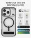 Защитный чехол Zagg Gear4 Santa Cruz Snap with MagSafe для iPhone 17 Pro (702318950) - Black (422740B). Фото 2 из 11