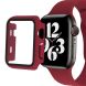 Защитный комплект Deexe Protective Kit для Apple Watch 45 mm (7 / 8 / 9 Series) - Wine Red (304702WR). Фото 3 из 8