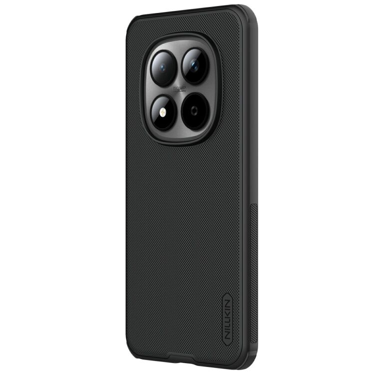 Защитный (PC+TPU) чехол NILLKIN Frosted Shield Pro для Xiaomi Redmi Note 15 Pro Plus / Poco M8 Pro 5G - Black: фото 2 из 18