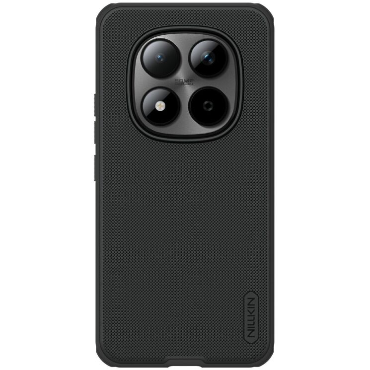 Защитный (PC+TPU) чехол NILLKIN Frosted Shield Pro для Xiaomi Redmi Note 15 Pro Plus / Poco M8 Pro 5G - Black: фото 1 из 18