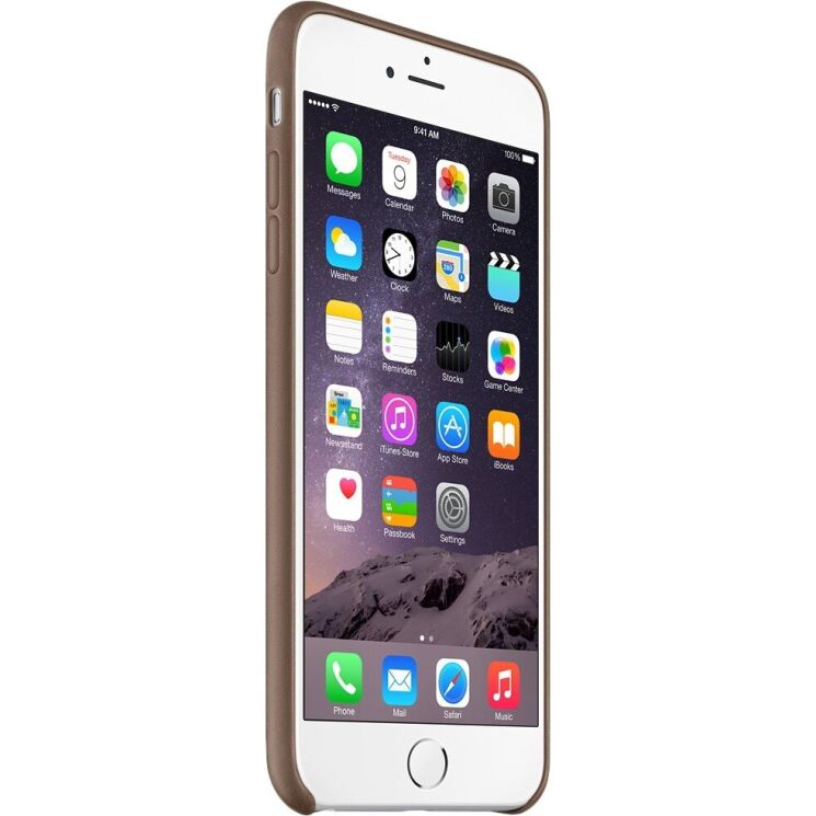 Оригінальний чохол Leather Case для Apple iPhone 6/6s Plus (MGQR2) - Brown: фото 4 з 4