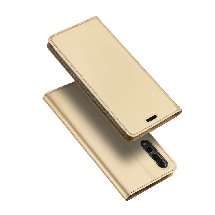 Чехол-книжка DUX DUCIS Skin Pro для Huawei P20 Pro - Gold (187601F) Чехол-книжка DUX DUCIS Skin Pro для Huawei P20 Pro - Gold: фото 1 из 10