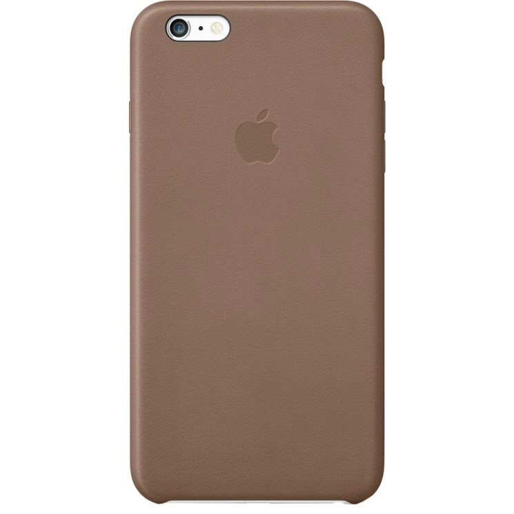Оригінальний чохол Leather Case для Apple iPhone 6/6s Plus (MGQR2) - Brown: фото 1 з 4