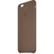 Оригінальний чохол Leather Case для Apple iPhone 6/6s Plus (MGQR2) - Brown (330279Z). Фото 2 з 4