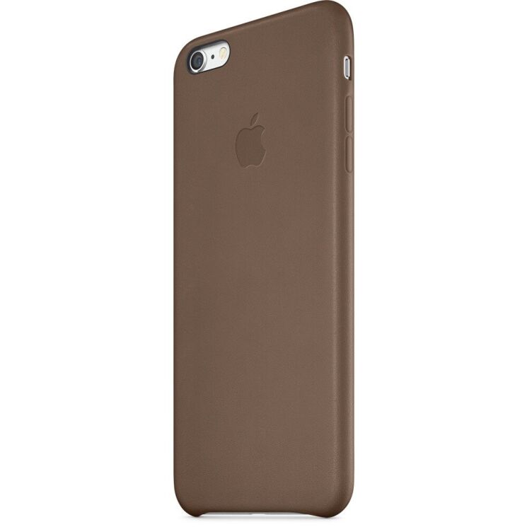 Оригінальний чохол Leather Case для Apple iPhone 6/6s Plus (MGQR2) - Brown: фото 2 з 4