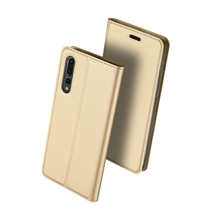 Чехол-книжка DUX DUCIS Skin Pro для Huawei P20 Pro - Gold (187601F) Чехол-книжка DUX DUCIS Skin Pro для Huawei P20 Pro - Gold: фото 2 из 10