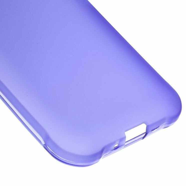 Силиконовая накладка Deexe Soft Case для Samsung Galaxy J1 Ace (J110) - Violet: фото 4 из 5