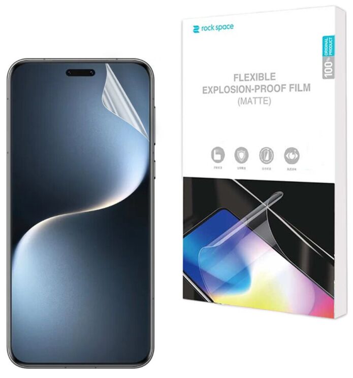 Антиблікова плівка на екран RockSpace Explosion-Proof Matte для Honor Magic 7 Pro: фото 1 з 8