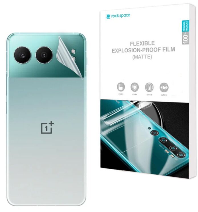 Антибликовая пленка на заднюю панель RockSpace Explosion-Proof Matte для OnePlus Nord 4: фото 1 из 9
