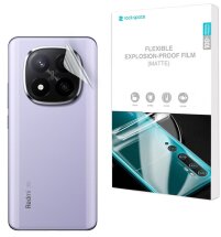 Антибликовая пленка на заднюю панель RockSpace Explosion-Proof Matte для Xiaomi Redmi Note 14 Pro Plus: фото 1 из 9