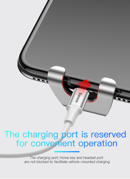 Автомобильный держатель BASEUS Future Gravity Car Mount (SUYL-WL01) - Black: фото 21 из 23