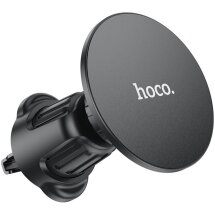 Автомобільний тримач Hoco H12 Fine Jade Ring (Air Outlet) - Black: фото 1 з 8