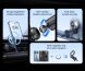 Автомобильный держатель Usams ZJ075 Magnetic Car Phone Holder - Black (982135B). Фото 5 из 16