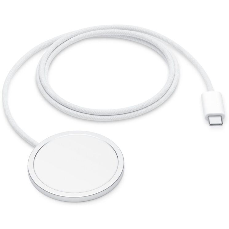 Бездротовий зарядний пристрій Apple MagSafe Charger (25W, 1m) MGD74ZE/A - White (958303W) Бездротовий зарядний пристрій Apple MagSafe Charger (25W, 1m) MGD74ZE/A - White: фото 4 з 7