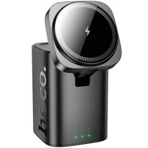 Беспроводное зарядное устройство Hoco CQ20A PD65W 6 in 1 - Black: фото 1 из 9