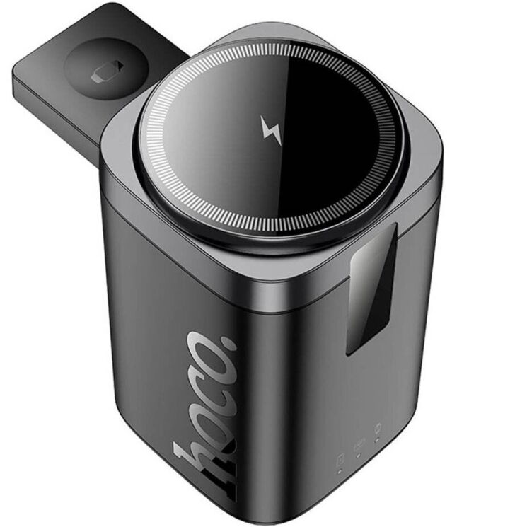 Беспроводное зарядное устройство Hoco CQ20A PD65W 6 in 1 - Black: фото 3 из 9