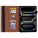 Чехол Deexe Business Style для Apple iPad Pro 11 (2024) - Brown (354314Z). Фото 2 из 6
