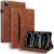 Чехол Deexe Business Style для Apple iPad Pro 11 (2024) - Brown: фото 1 из 6