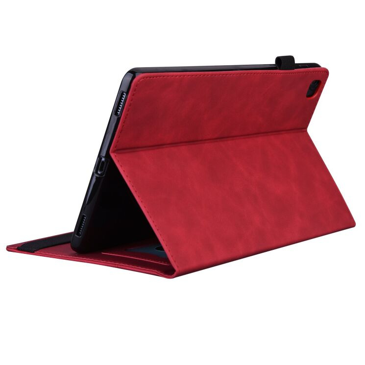 Чехол Deexe Business Style для Xiaomi Redmi Pad 2 SE - Red: фото 4 из 9