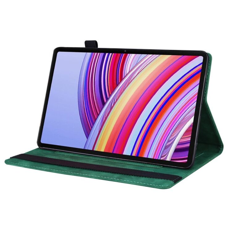 Чехол Deexe Business Style для Xiaomi Redmi Pad Pro - Green: фото 4 из 10