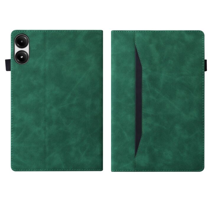 Чехол Deexe Business Style для Xiaomi Redmi Pad Pro - Green: фото 6 из 10