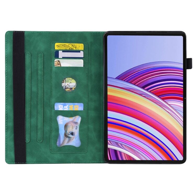 Чехол Deexe Business Style для Xiaomi Redmi Pad Pro - Green: фото 2 из 10