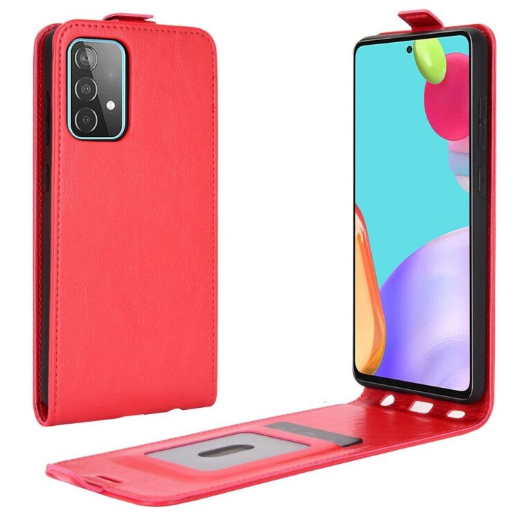 Чехол Deexe Flip Case для Samsung Galaxy A52 (A525) / A52s (A528) - Red: фото 1 из 11