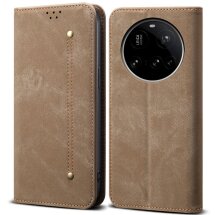 Чехол Deexe Jeans Style для Xiaomi 15 Ultra - Khaki: фото 1 из 7
