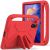 Чохол Deexe KickStand Cover для Xiaomi Redmi Pad 2 - Red: фото 1 з 7