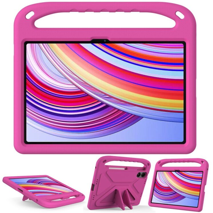Чехол Deexe KickStand Cover для Xiaomi Redmi Pad Pro - Rose: фото 2 из 7